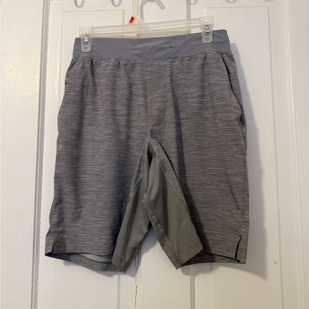 Men's Lulu Athletic Shorts - Gray - Picture 2 of 4